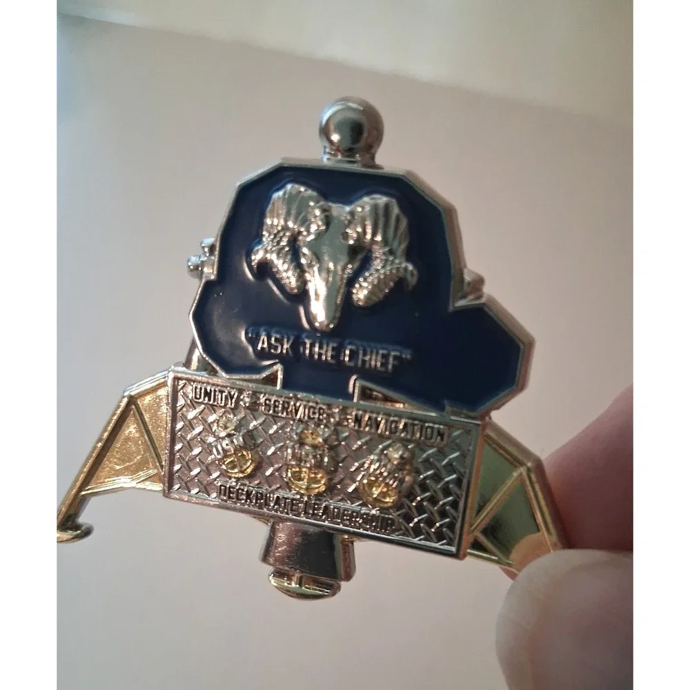 Challenge Coin Space Coast GPO Mess 
